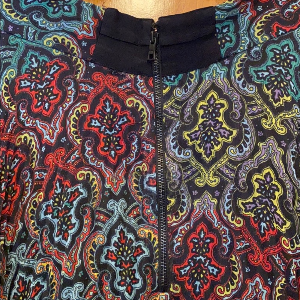Alice and Olivia Paisley pleated maxi skirt - Picture 3 of 6